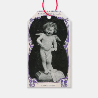 Étiquettes-cadeau Impression de l'ange triste Cherub