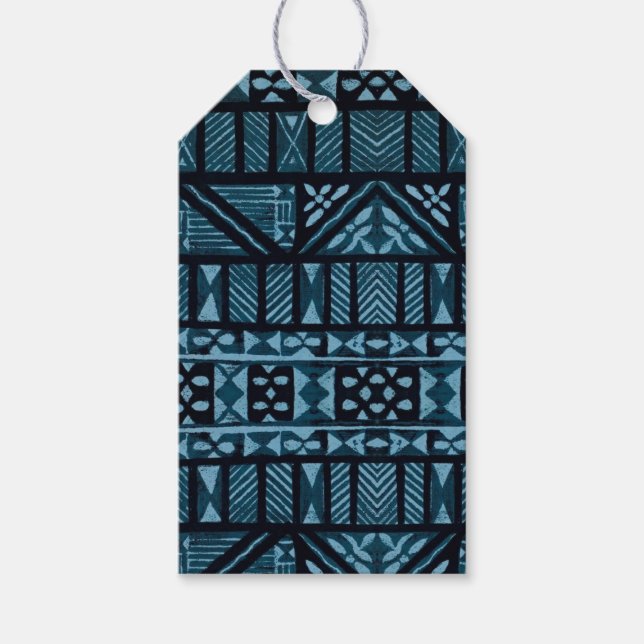 Étiquettes-cadeau Impression hawaïenne (Devant)