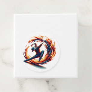 Étiquettes Cadeau Inferno Spin - Stimuler l'esprit de Breakdance