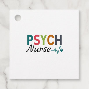 Étiquettes Cadeau Infirmière psychiatrique Infirmière psychiatrique