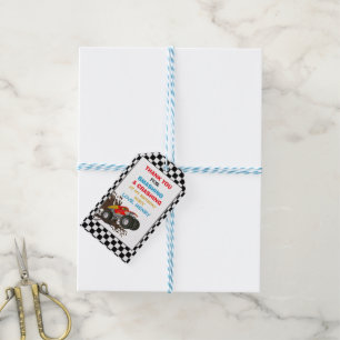 Étiquettes-cadeau Invitation à la fête d'anniversaire du Camion Mons