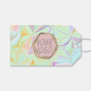 Étiquettes-cadeau Iridescente Boutique Vêtements Prix Taille Hang Ta