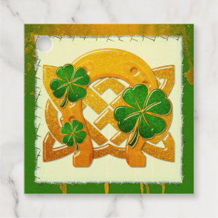 Étiquettes Cadeau Irish Fun 3D Whimsey 3