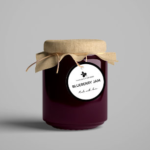 Étiquettes Cadeau Jam Jar Hang Tag Conception d'emballage