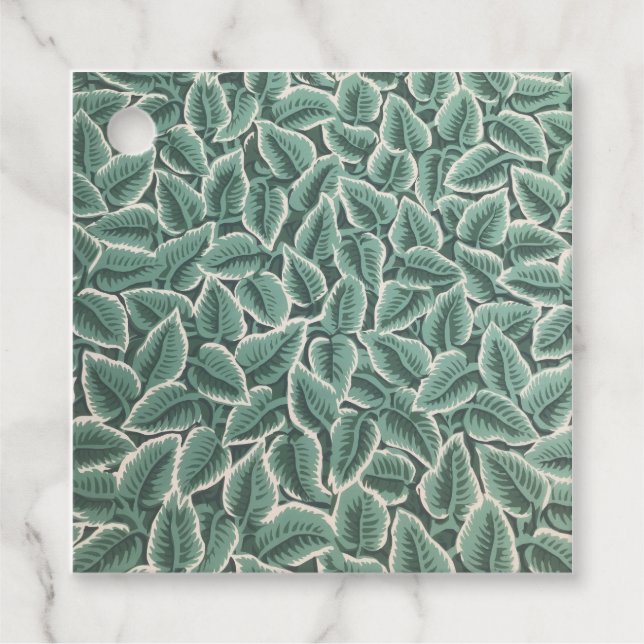 Étiquettes Cadeau Jane Austen's Home Wallpaper (Devant)