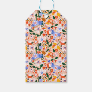 Étiquettes-cadeau Jardin Floral Fleur sauvage d'été