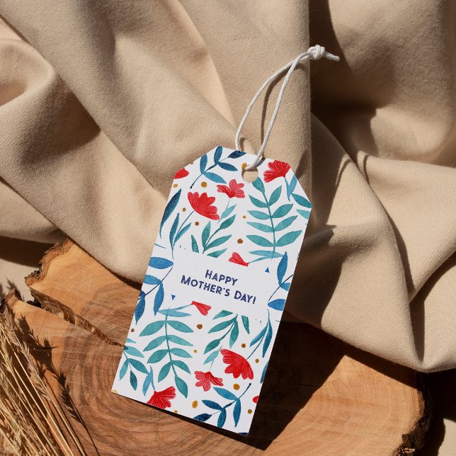 Étiquettes-cadeau Jardin magique Fête des mères (Créateur téléchargé)