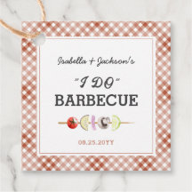 Je dis oui Barbecue Mariage Shower