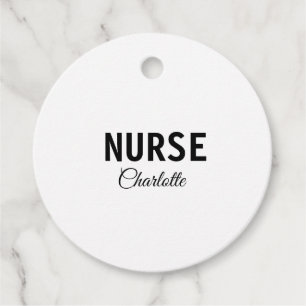 Étiquettes Cadeau Je suis infirmière experte médical ajoutez votre n