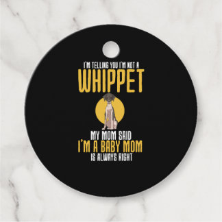 Étiquettes Cadeau Je Vous Dis Que Je Ne Suis Pas Un Whippet