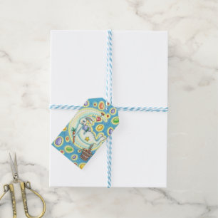 ÉTIQUETTES-CADEAU JELLY BEAN RÊVES EASTER BUNNY CADEAUX TAGS SET