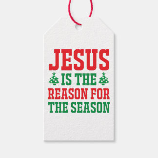 Étiquettes-cadeau Jésus est la raison de la saison Noël