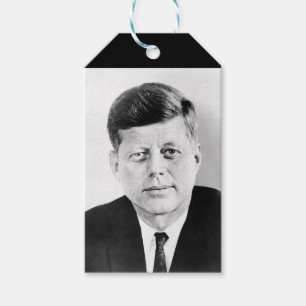 Étiquettes-cadeau John Jack Kennedy Maison Blanche présidentielle am