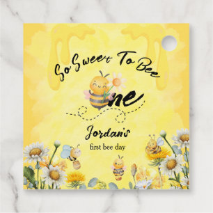 Étiquettes Cadeau Joli doux pour être un anniversaire de Wildflower