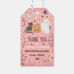 Étiquettes-cadeau Joli Halloween Ghost Spooktacular Anniversaire Déc