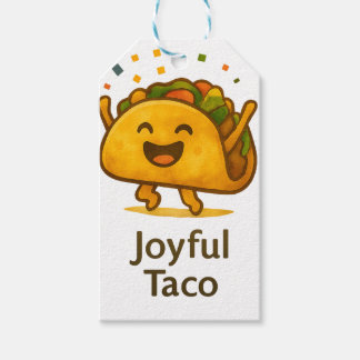 Étiquettes-cadeau Jolis autocollants Cadeau Fiesta Taco | Faveur de 