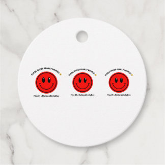 Étiquettes Cadeau Journée nationale du sourire 31 mai