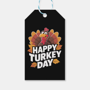 Étiquettes-cadeau Joyeuse fête de Thanksgiving Day Cadeau de vacance