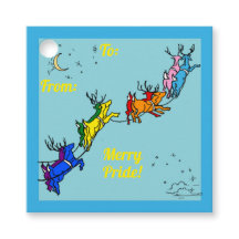 Joyeuse Fierté Père Noël Reindeer