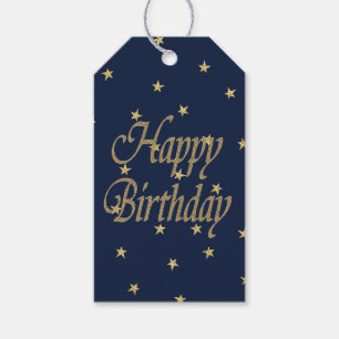 Étiquettes-cadeau Joyeux anniversaire de la Marine