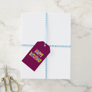 Étiquettes-cadeau Joyeux anniversaire Funny Amoureux des chats Anniv