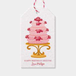 Étiquettes-cadeau Joyeux anniversaire Sweetie Tags cadeaux