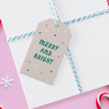 Joyeux et lumineux Confetti Pink Holiday