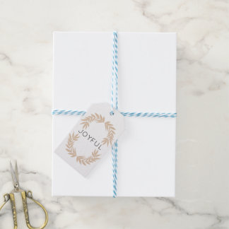 Étiquettes-cadeau Joyeux Feuilles