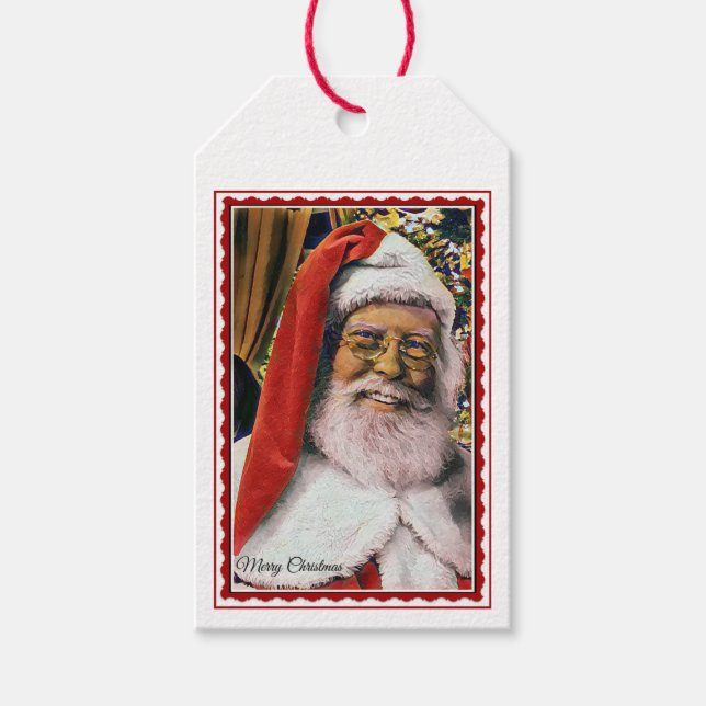 Étiquettes-cadeau Joyeux Noël! - (Devant)