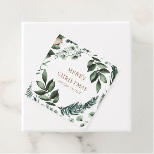 Étiquettes Cadeau Joyeux Noël de Noël