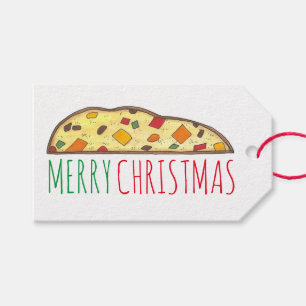 Étiquettes-cadeau Joyeux Noël Italien Biscotti Cookies
