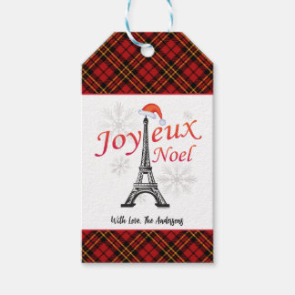 Étiquettes-cadeau Joyeux Noel personnalisé