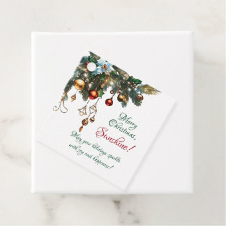 Étiquettes Cadeau Joyeux Noël Sunshine Classic