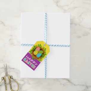 Étiquettes-cadeau Joyeux Pâques