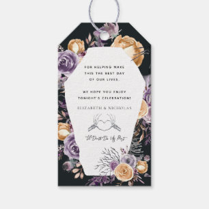 Étiquettes-cadeau "Jusqu'à ce que la mort nous sépare Mariage Hall