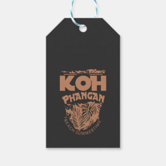 Étiquettes-cadeau koh Phangan Thaïlande Asie