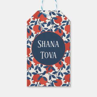 Étiquettes-cadeau La grenade Shana Tova