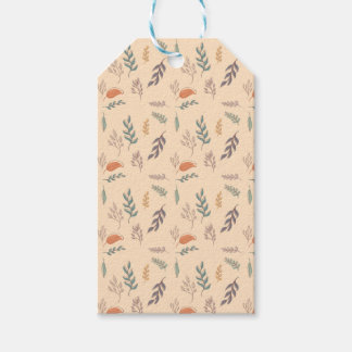 Étiquettes-cadeau La verdure botanique