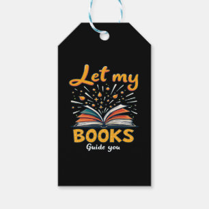 Étiquettes-cadeau Laisser Mes Livres Vous Guider - Inspirant Concept
