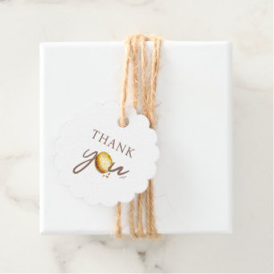 Étiquettes Cadeau Lait et cookies Premier anniversaire Merci de fête