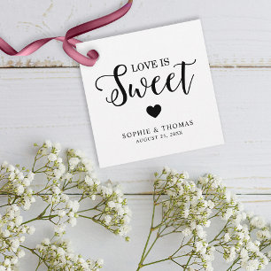 Étiquettes Cadeau L'amour de mariage est doux