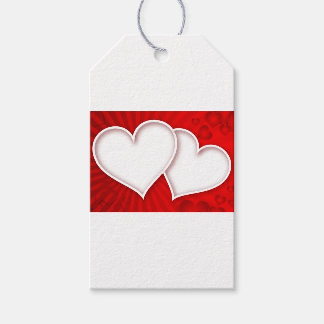 Étiquettes-cadeau L'Amour De Mariée mariage Personnaliser Destinée D (Devant)