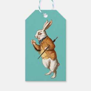 Étiquettes-cadeau Lapin blanc (Alice's Adventures in Wonderland)