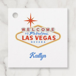 Étiquettes Cadeau Las Vegas Bachelorette Party