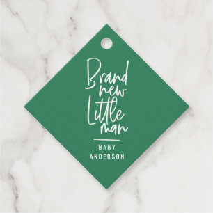 Étiquettes Cadeau Le baby shower moderne de bébé vous remercient