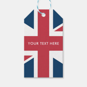 Étiquettes-cadeau Le drapeau britannique Union Jack