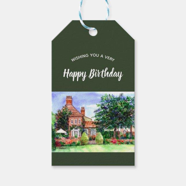 Étiquettes-cadeau Le Manor House, Heslington, York (Devant)