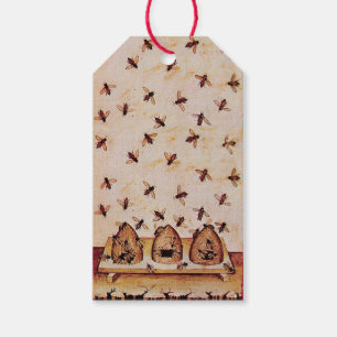Étiquettes-cadeau Le RESSORT FLEURIT l'ABEILLE de MIEL, Noël