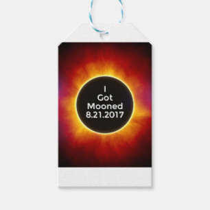 Étiquettes-cadeau L'éclipse solaire américaine obtient le 21 août