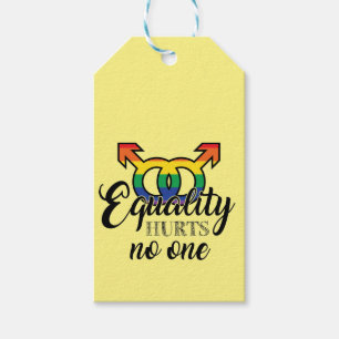 Étiquettes-cadeau L'égalité ne fait de mal à personne